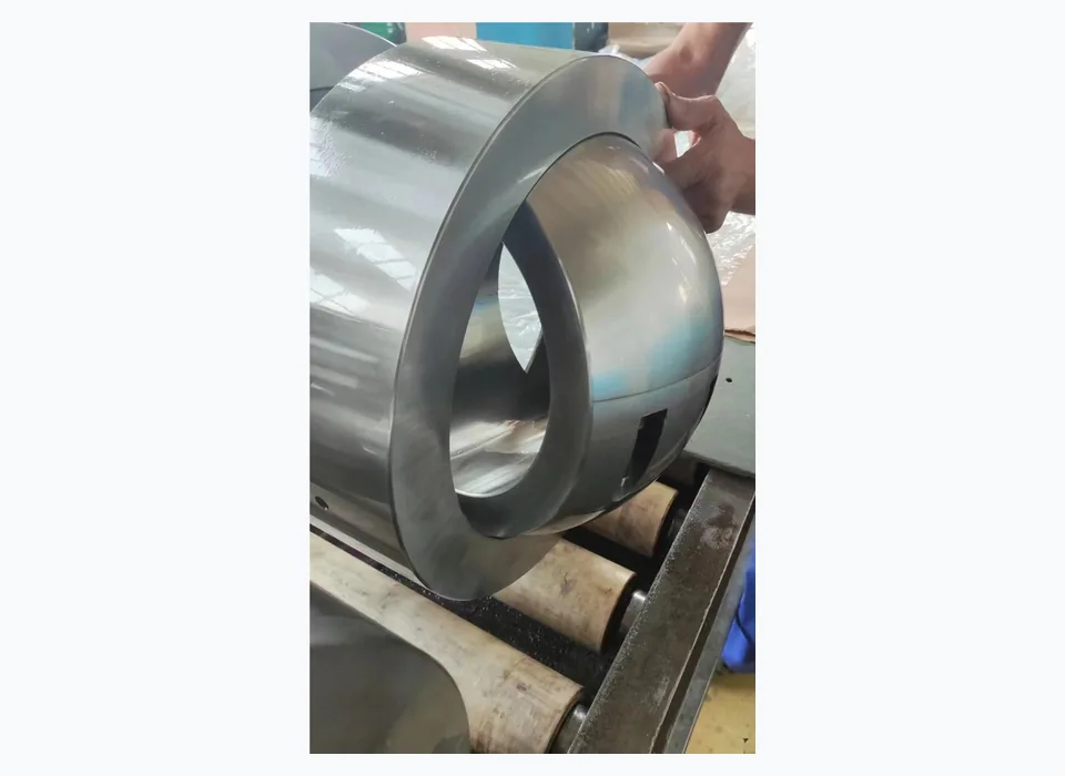 (Image1) Custom-manufactured metal bearing ring reference