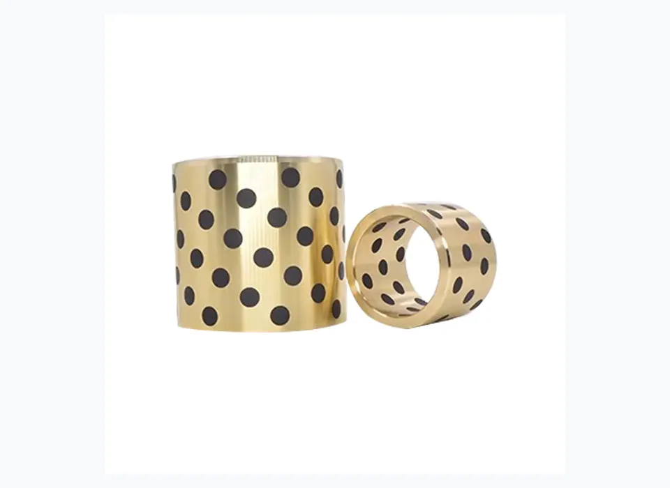 (Image2) Straight solid-lubricant copper alloy bushings