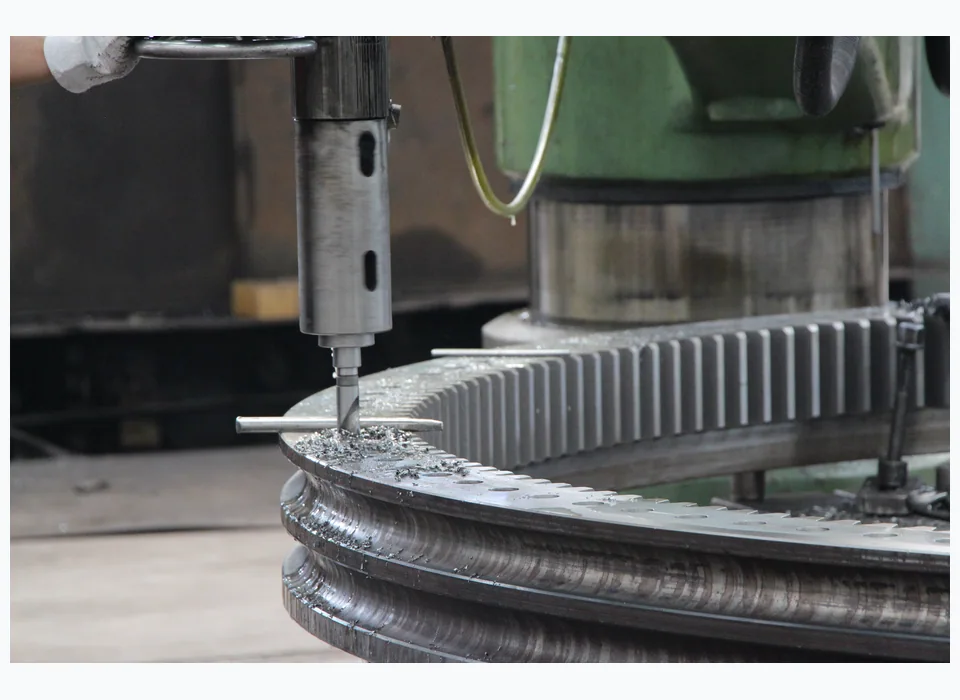 Double-row slewing bearing manufacturing reference photo