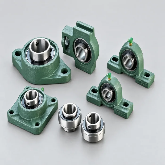 Pillow Block vs Plummer Block vs Flange Bearing Units: Selection Guide(Image1) Pillow block and flange mounted bearing units