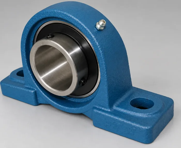 Pillow Block Bearing Maintenance: Installation, Lubrication & Troubleshooting(Image1) Pillow block bearing unit used in mounted bearing maintenance