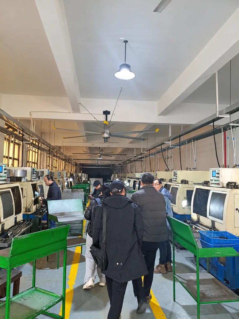 Representative of a Philippine Customer Visits EIM Bearing Facility